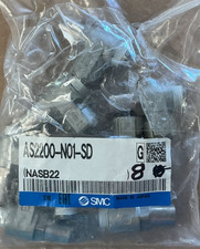 SMC AS2200-N01-SD 1/8 NPT Pneumatic Speed Controllers Meter-Out Lot of 8