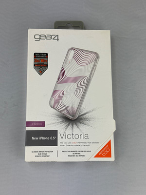 Gear4 D3O Victoria Case for iPhone XS Max - Fabric Gray