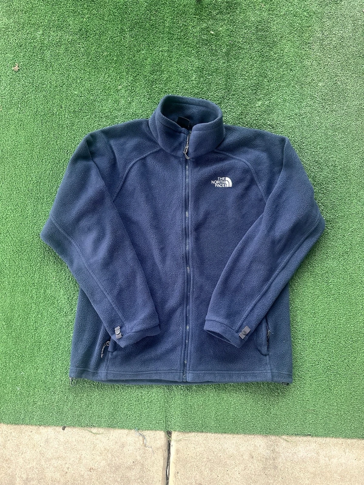 The North Face Navy Blue Fleece Men’s Medium Pullover Full Zip