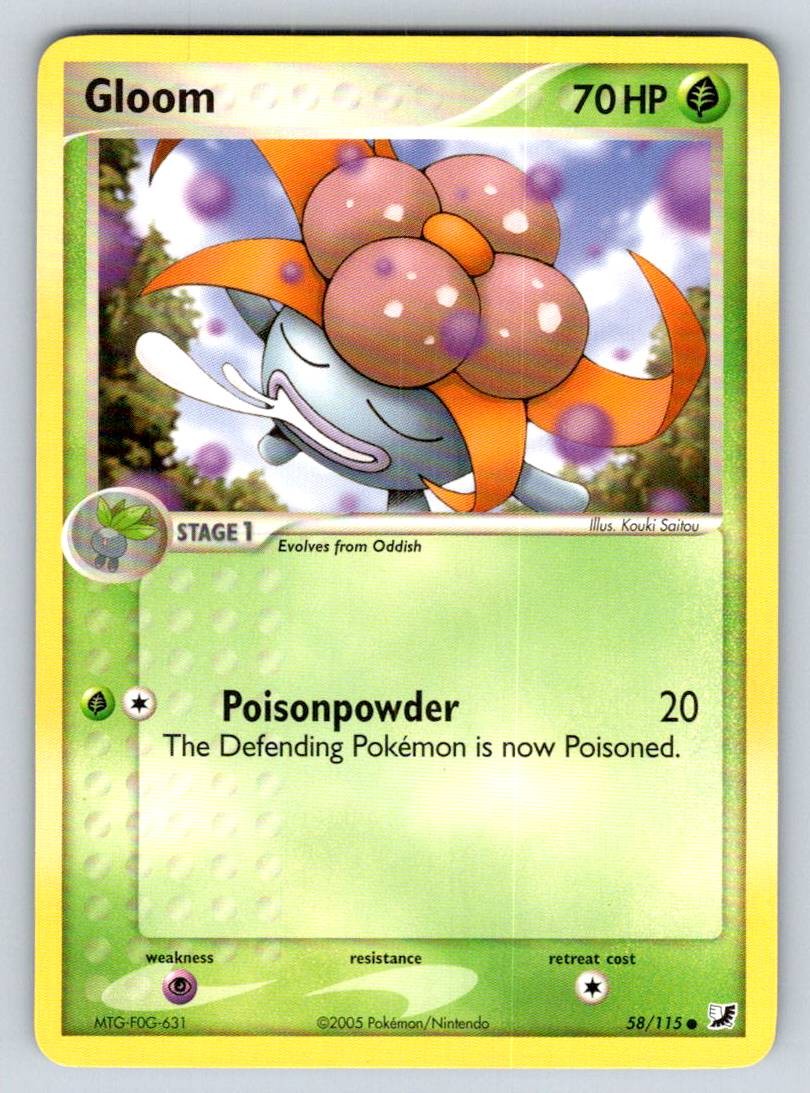 Normal Gloom 58/115 Unseen Forces MP
