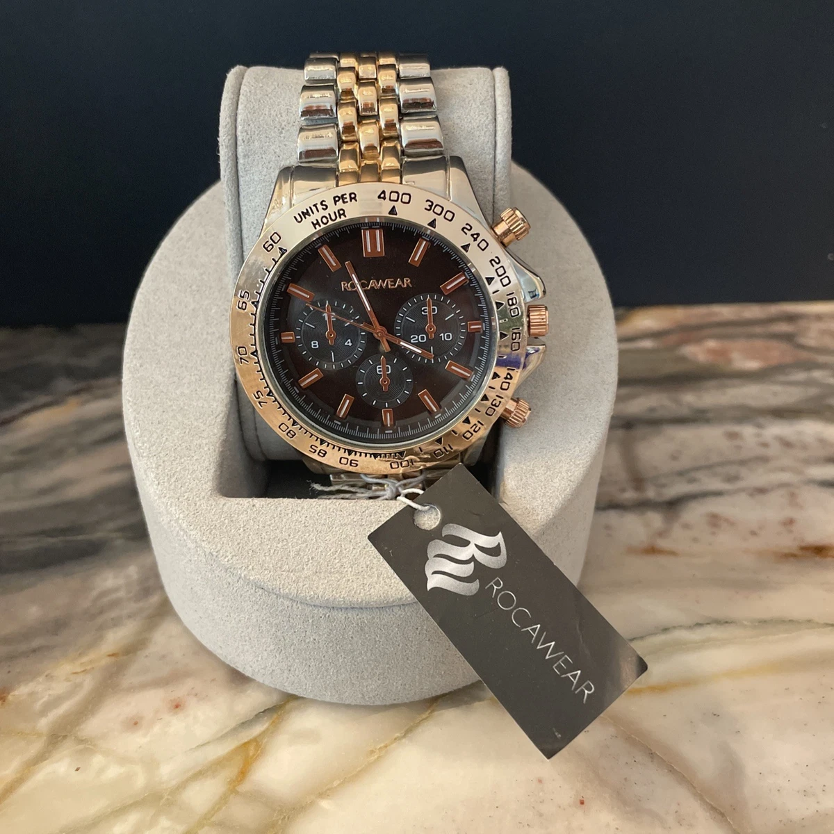 Rocawear Men Stainless Steel Band Wristwatches for sale | eBay
