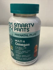 Smarty Pants Prenatal Plus Multivitamin & Omega 90 Gummies -19 Nutrients Exp3/27