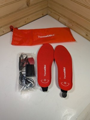 ThermaCELL THS02S Wireless Heated Insoles Size Small Charger, Remote, No Box.