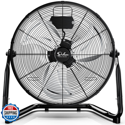 #ad Simple Deluxe 18 Inch 3 Speed High Velocity Heavy Duty Metal Industrial Floor $131.23