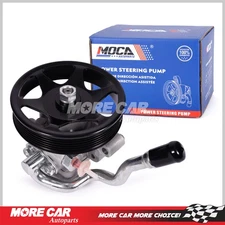 Power Steering Pump w/ Pulley for Ford Escape Mazda Tribute Mercury Mariner 3.0L