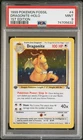 1999 POKEMON FOSSIL 1ST EDITION #4 DRAGONITE-HOLO PSA 9
