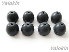 8 Medium Gray Replacement Eartips Earbuds Eargels for Etymotic In-Ear Earphones