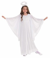 Girl's Angel Dress and Halo Costume Christmas Halloween