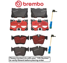 Front & Rear Brake Pad OE Brembo Ceramic +Sensor for Mercedes GLC43 AMG 17-23