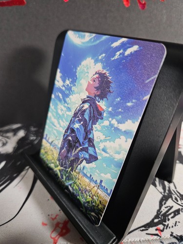 Tarjeta artística personalizada Tanjiro Kamado Demon Slayer anime manga casi nueva - Imagen 2 de 3