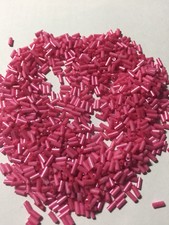 Vintage 5mm Bugle Beads sz 2 35 Grams
