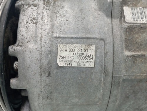 A0002343111 444396 klimakompressor für MERCEDES VITO (W638) COMBI 110 CDI 1999