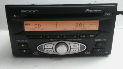 06 07 08 09 10 11 Scion TC XA XB Pioneer Radio CD Player STEREO