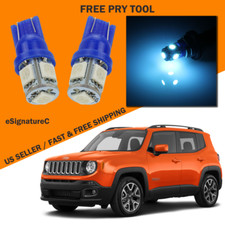 11 X Ice Blue Led Interior Light Package For 2015 - 2018 Jeep Renegade Tool