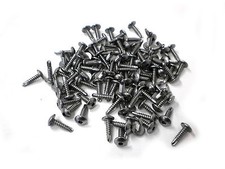 100 - 3/4" Stainless Steel Self Tapping Sheet Metal Screw To Exterior