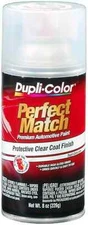 Dupli-Color CLEAR Top Coat Perfect Match Automotive Protective Paint Finish 8oz