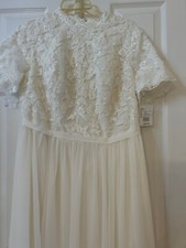 David’s bride bridal dresses for women size 16w Ivory 