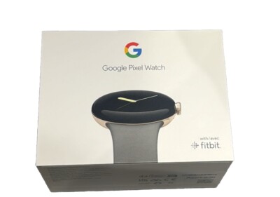 Google Pixel Watch (2022) Wi-Fi, 41mm Champagne Gold Case Hazel