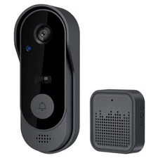 Wireless Security WiFi Smart Doorbell Intercom Video Camera Bell Chime Door Ring