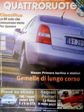 Quattroruote 557 2002 156: nuovi motori Alfa e c'� la GTA. Segreti Ferrari [Q81]