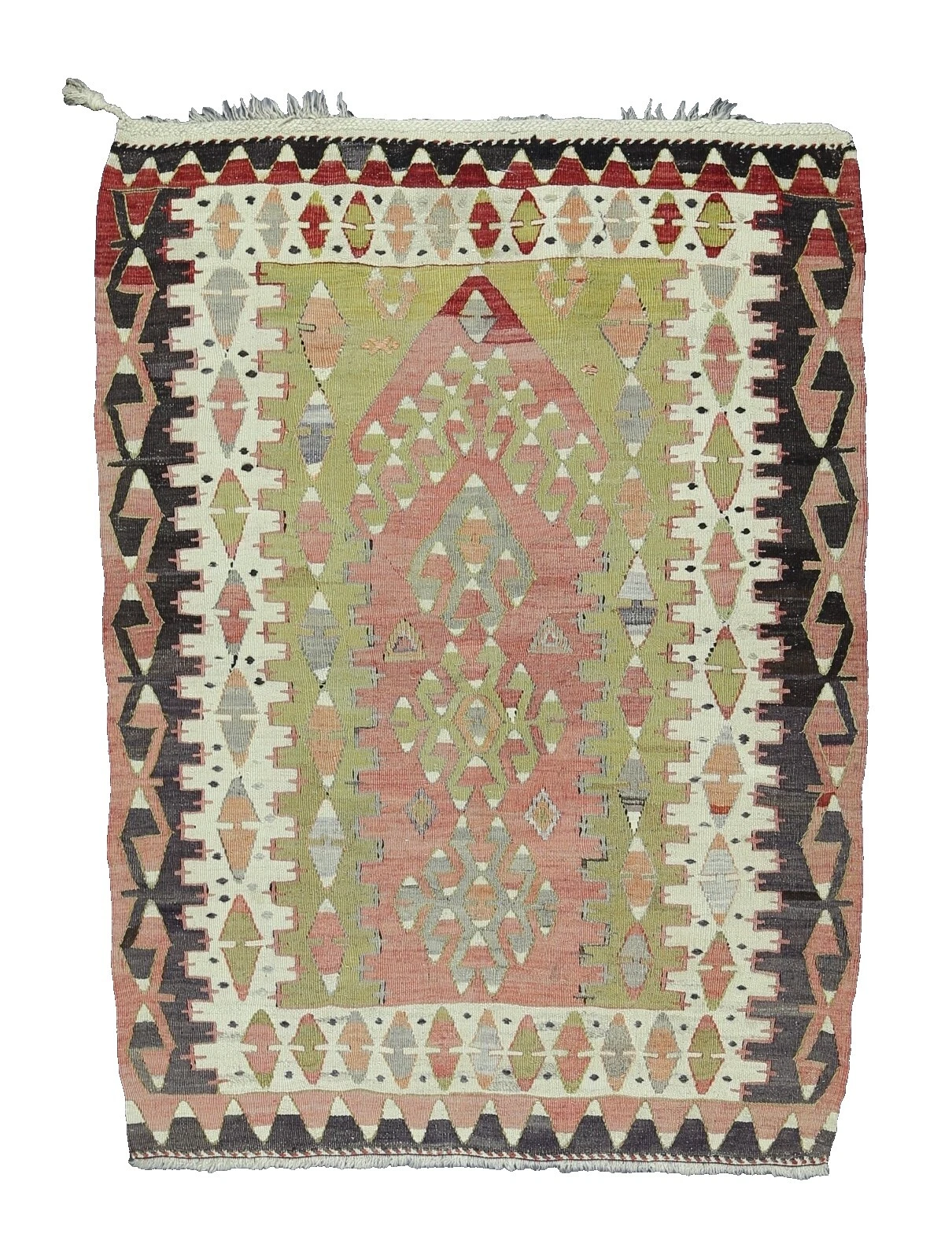 Turkish Romántico, shabby chic 100% Lana Alfombras y Tapetes antiguos