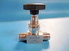 Parker 8V-P8K-SS-PP Stainless 1/2" Bellows Valve