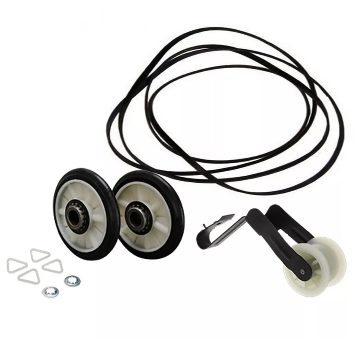 4392065 Dryer Belt, Idler Pulley & Drum Rollers Set 341241 