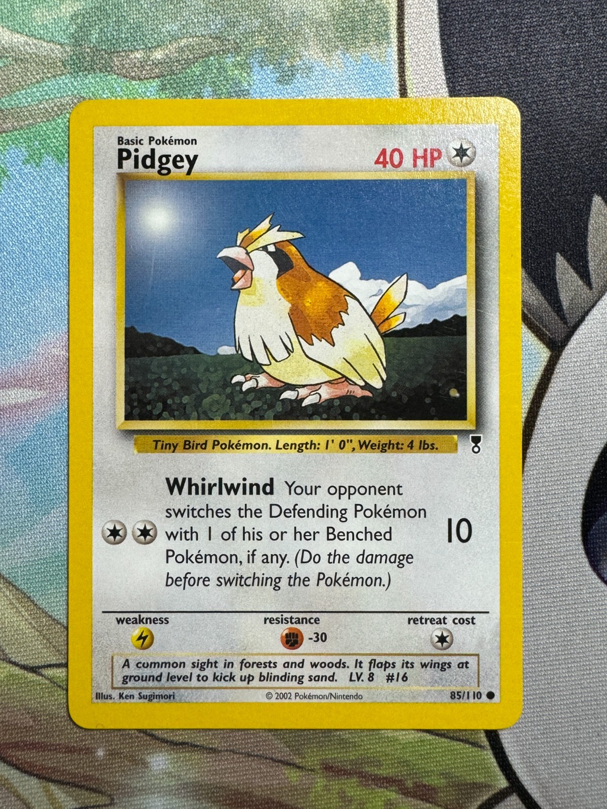 Pokemon card -  Pidgey   85/110 Legendary Collection NM