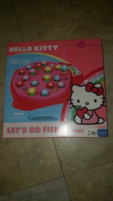NEW SANRIO RARE 2011 HELLO KITTY LETS GO FISHING GAME HARD TO FIND READ DETAILS