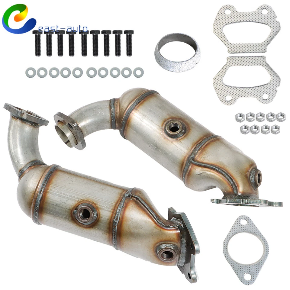 Convertidor catalítico delantero izquierdo y derecho para Dodge Grand Caravan 2011-2016 3,6 L V6 Foto 2 de 4