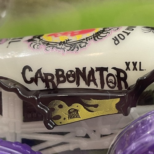 New Hot Wheels Monster Trucks Carbonator XXL Glow In The Dark Halloween 1:64 HTF - Picture 4 of 13