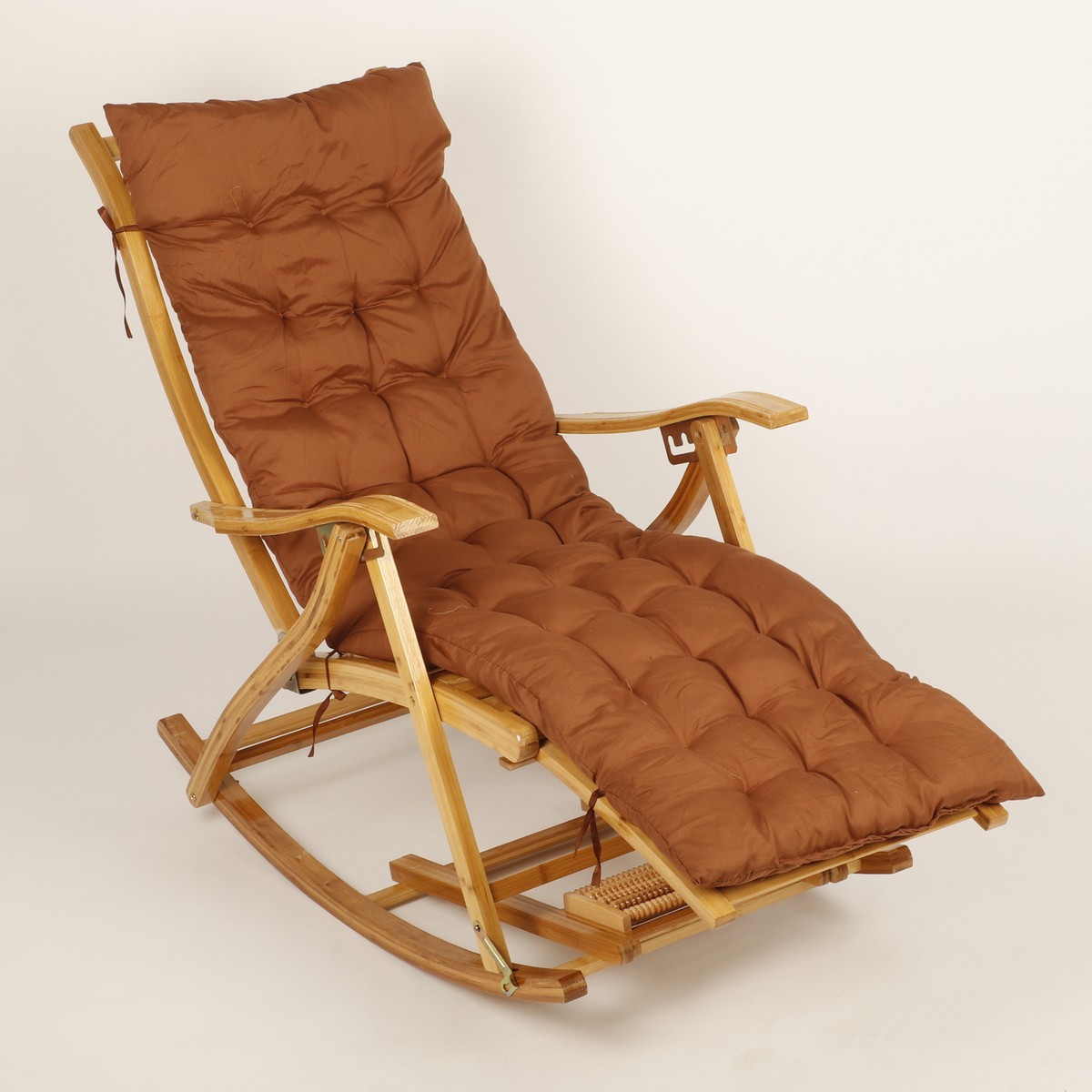 Dondolo Sedia Sdraio Legno Con Braccioli Poltrona A Sdraio A
