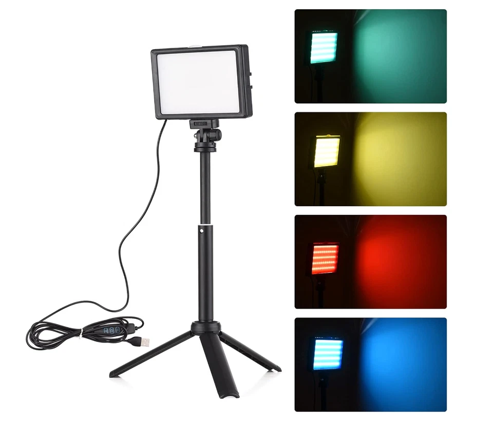Andoer 2pcs 15W LED Video Light Set Desktop Photography Fill Light - Image 3 of 4