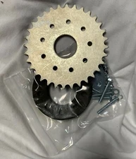 32T teeth sprocket w mount for 80cc 100cc gas motor engine bike