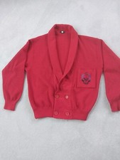 Dalmine Uomo Italian Wool Blend Double Breasted Cardigan Jumper Size M