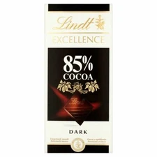 Lindt Excellence 85% Cocoa Dark Chocolate - 100g