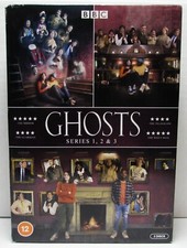 GHOSTS UK SERIES 1 2 3 DVD BOX SET Region 2 and 4 Colour PAL BBC TV
