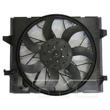 TYC 624340 Dual Radiator and Condenser Cooling Fan Assembly HEAVY DUTY COOLING