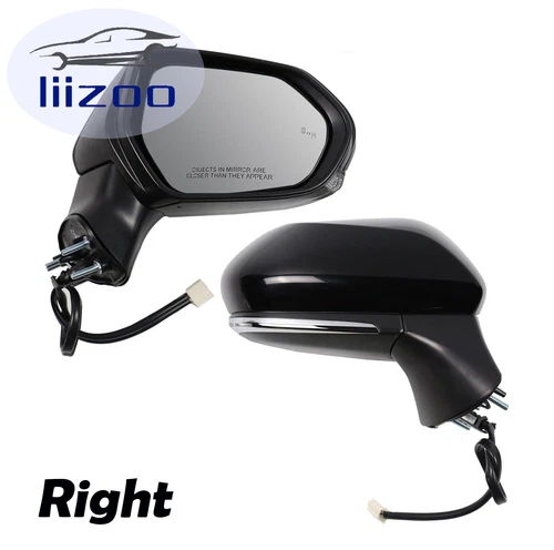 Side Mirror for Toyota Camry 18-2023 Power Heated Lamp BSM Right Passenger Side