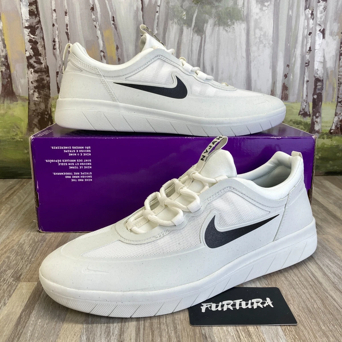 White nyjah free sale