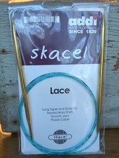 addi Turbo  LACE Circular Knitting Needles Skacel US 7 4.5.0 mm 47" 120cm 