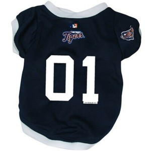 detroit tigers dog jersey