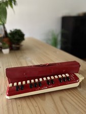 vintage hohner red melodica alto made in germany