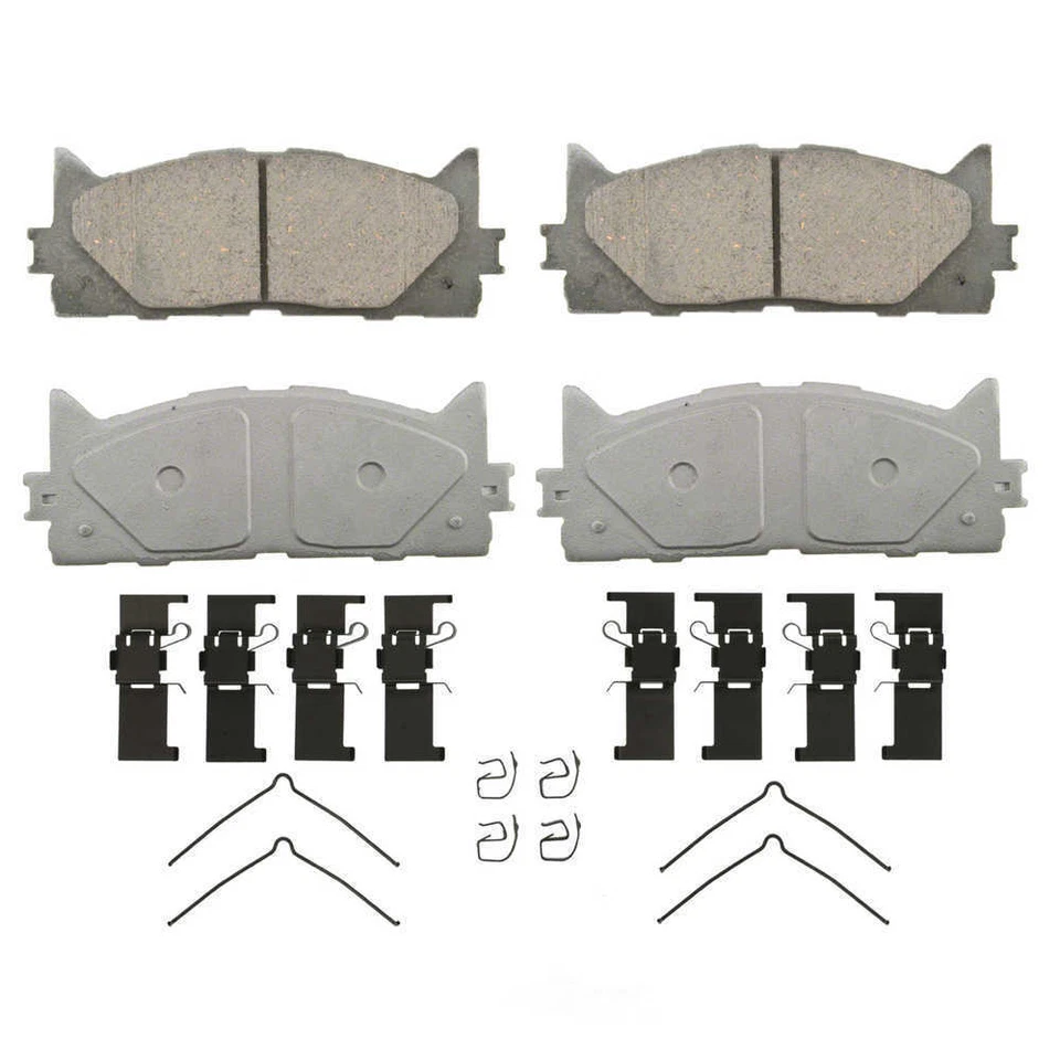 Pastilhas de freio a disco dianteiras de cerâmica ThermoQuiet Wagner para Lexus ES300h 13-18 QC1293 - Imagem 2 de 4