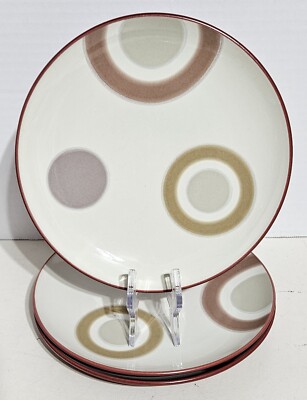Noritake Colorwave Raspberry Accent Salad Plates 8 3/8  - Set Of 3