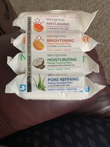 spascriptions makeup cleansing wipes