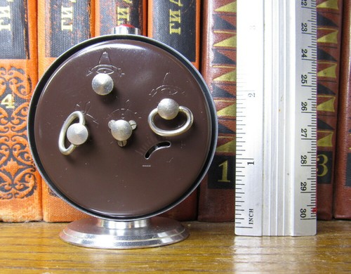 Vintage Mechanical Alarm Clock Slava 11 Jewels USSR Soviet 1980 #3110213 - Picture 8 of 9