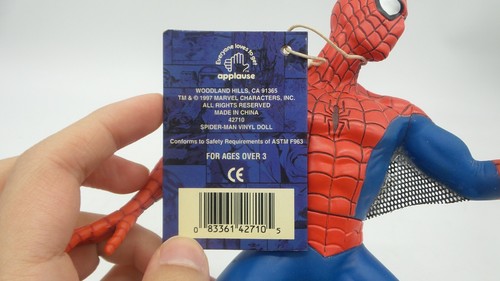 Applause 1997 Marvel Spider-Man 9" Action Figure - Picture 9 of 13