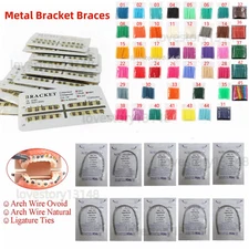 Dental Orthodontic Elastic Ligature Ties Rubber Bands Bracket Brace Arch Wire