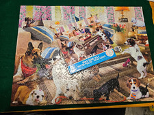 Paws Gone Wild Ceaco Puzzle 550 Pieces